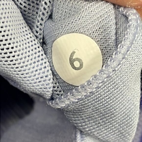 Lululemon Power Y Racerback Tank Top Purple Stripe Fitted Yoga Athletic Sz 6 - Picture 10 of 10